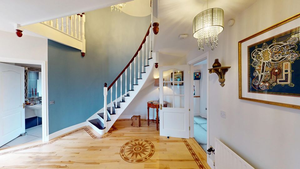 The entrance hall