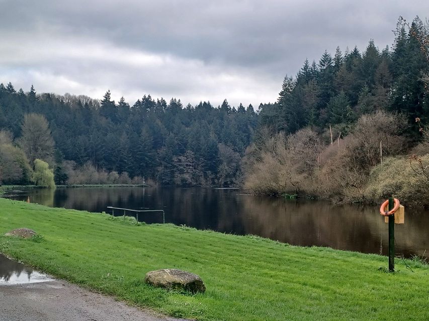 The bend in the river Barrow at St Mullins.