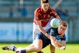thumbnail: Paul McGuire, St Judes, in action against Conor Walsh, St Oliver Plunketts