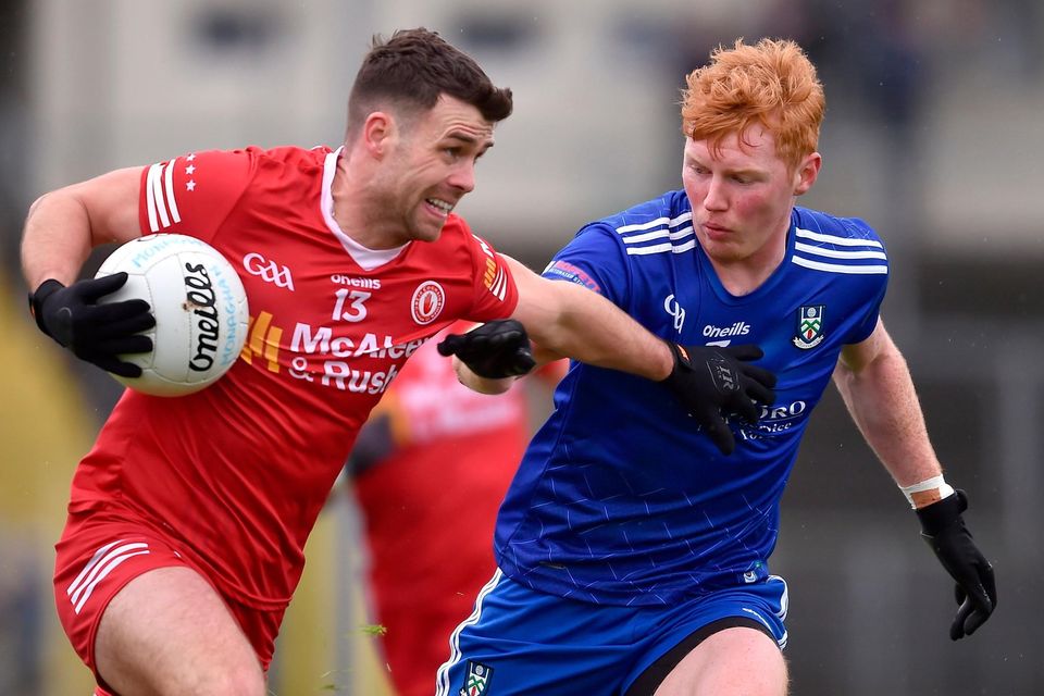 Bhuail Tír Eoghain Muineachán ag an deireadh seachtaine