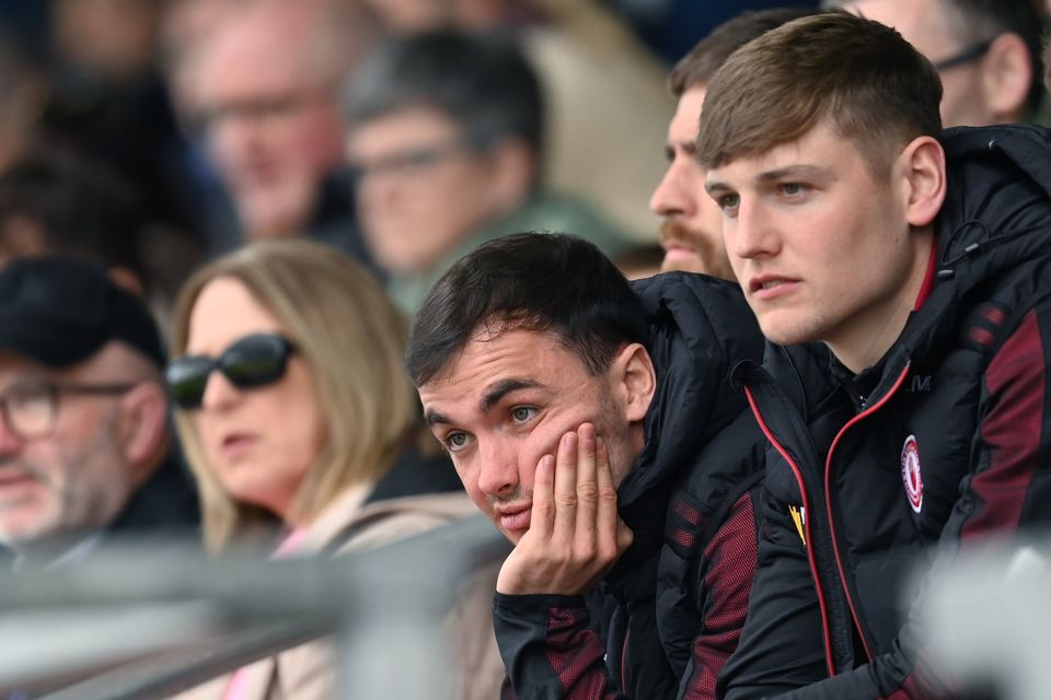 Tyrone's Darragh Canavan is in a race to be fit to face Armagh.