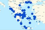 thumbnail: A map of beaches with Seatrac devices. Source: seatrac.gr