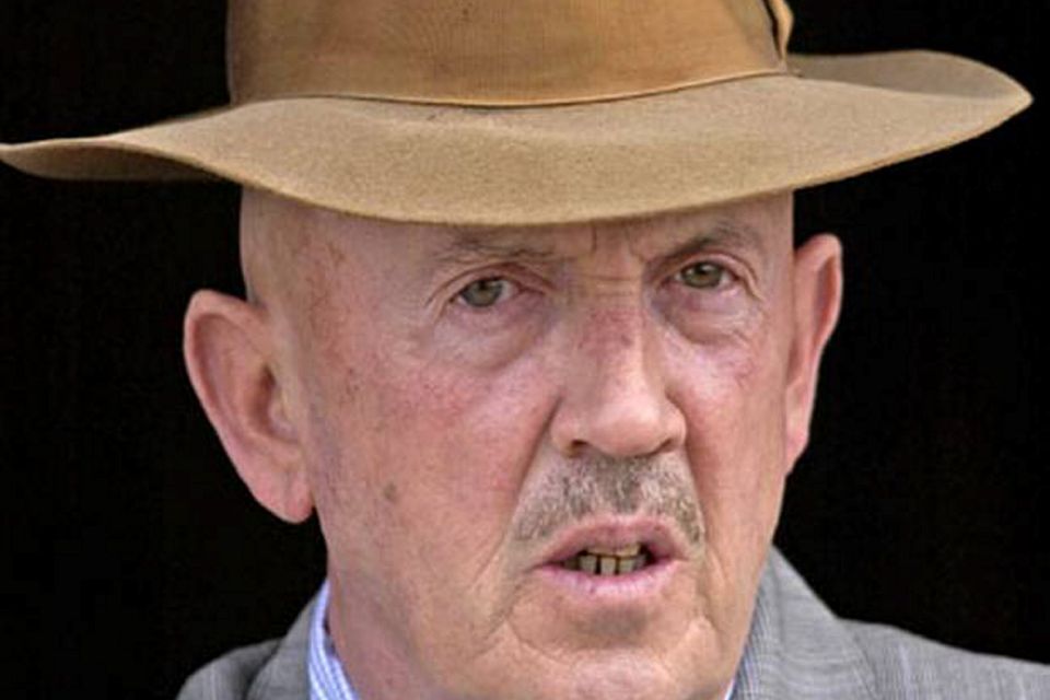 Racehorse trainer Barney Curley.