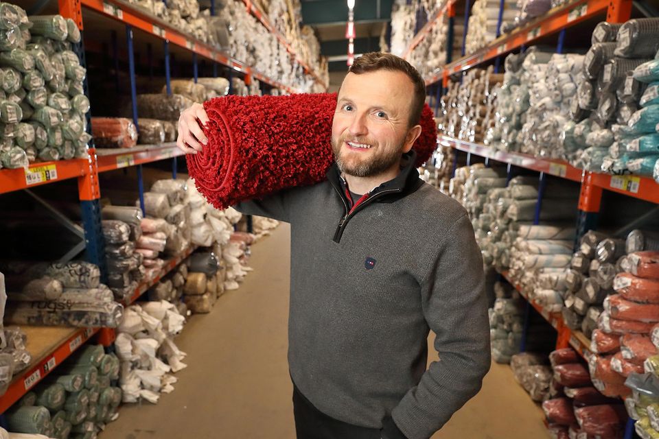 Paul Vallely of Kukoon Rugs says the Windsor Framework has brought vital clarity to businesses in Northern Ireland. Photo: Frank McGrath
