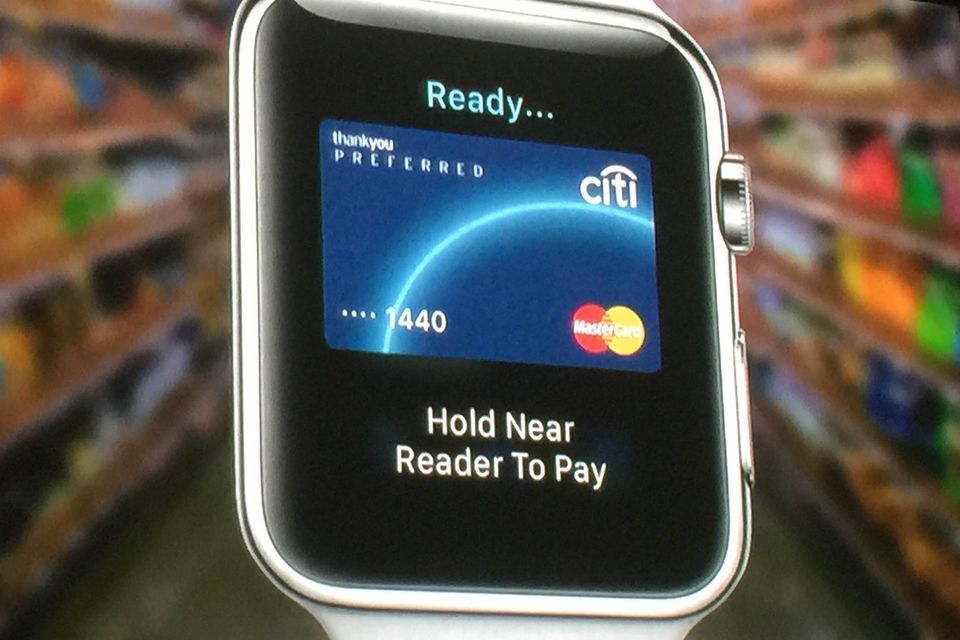 The new Apple watch (Photo: Adrian Weckler)