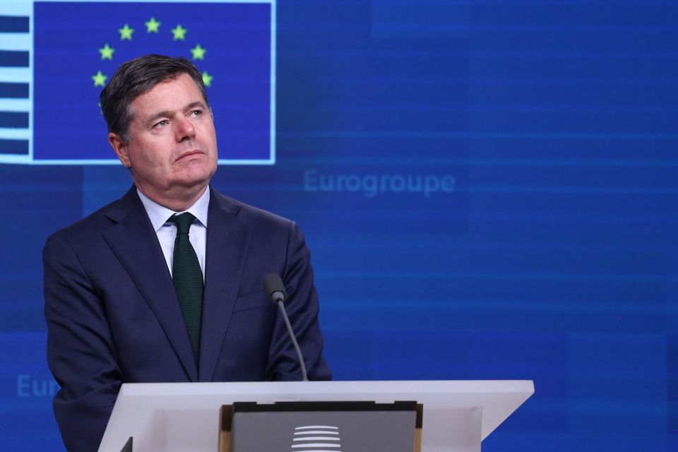 Eurogroup president Paschal Donohoe. Photo: Valeria Mongelli/Bloomberg