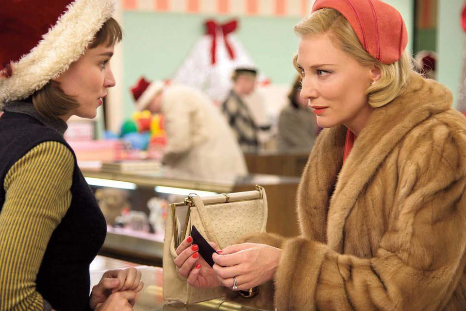 Unmissable: Rooney Mara and Cate Blanchett in 'Carol'