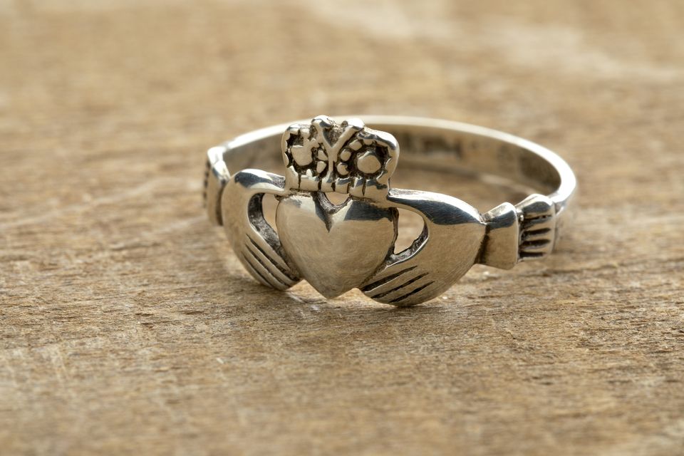 A Claddagh ring. Stock image: Getty