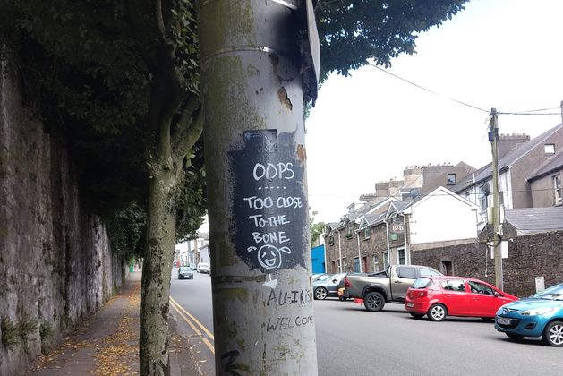 Cork City is being ‘defaced’ by increasing graffiti, some of it of anti-immigrant sentiment