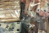 thumbnail: Cash seized in Co Westmeath. Photo: An Garda Siochana