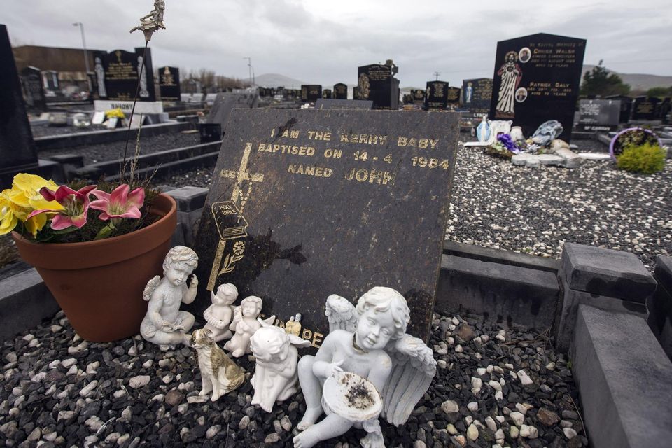 The grave of Baby John in Cahersiveen, Co Kerry. Photo: Mark Condren