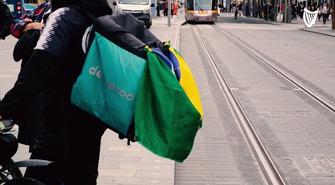 Hundreds attended a vigil in memory of Thiago Cortes, a Deliveroo ...