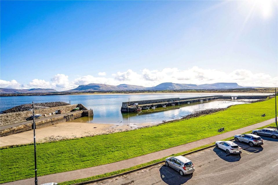 The home offers spectacular views of Mullaghmore Bay.