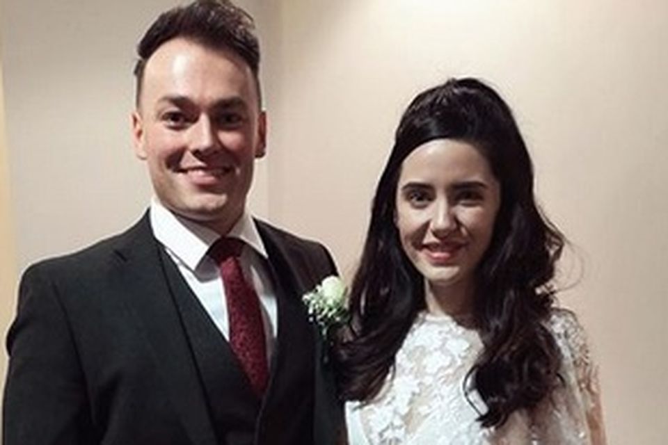 Irish YouTuber married her partner of three years Thomas in Dublin. Picture: Instagram