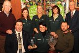 thumbnail: Cllr Niall Kelleher, Mayor of Killarney, and Mike Courtney present the Michael Courtney Memorial Perpetual award for Best Interpretation of Theme to Claire Tangney, Wander Wild Festival . Also included are Cathal Walshe, Grand Marshal, Laura Tangney, Alice Thompson, Carol Dempsey and PJ McGee, Daly's SuperValu, sponsor, at the St. Patrick's Festival Killarney parade prizegiving function in The International Hotel on Tuesday night. Picture: Eamonn Keogh