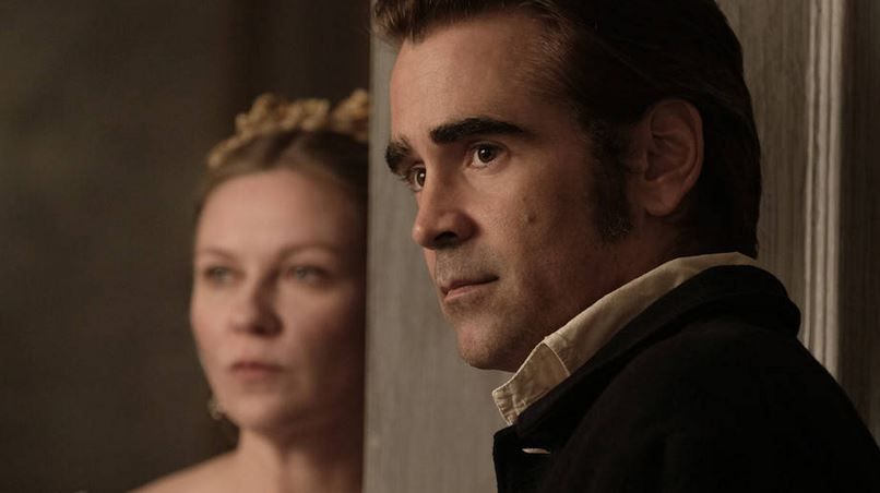 Kirsten Dunst and Colin Farrell in The Beguiled