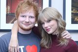 thumbnail: Ed Sheeran poses with Taylor Swift