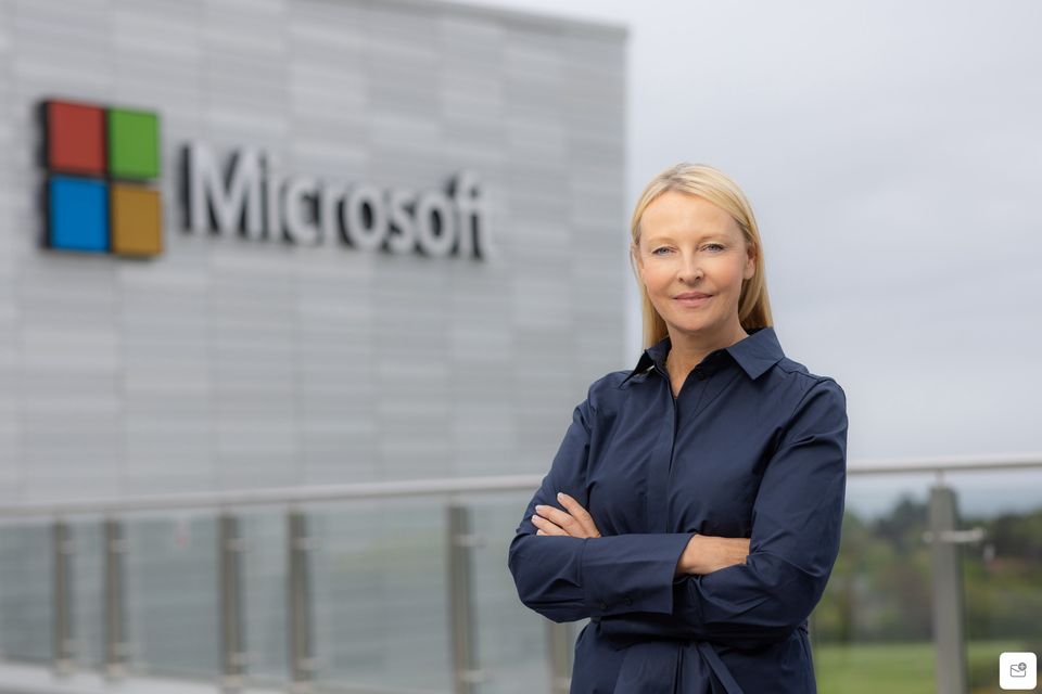 Microsoft Ireland’s new general manager, Catherine Doyle