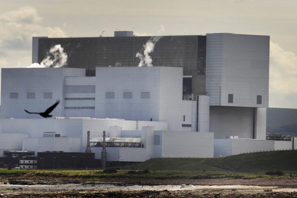 Torness Nuclear Power Station, near Dunbar, in Scotland