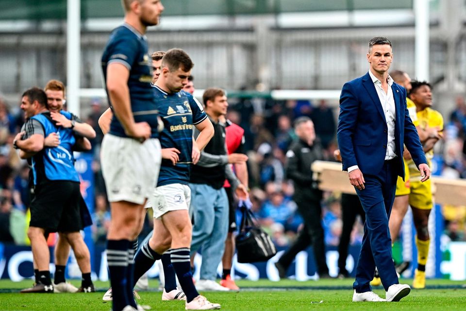 Johnny Sexton after the Heineken Champions Cup final at Aviva Stadium. Photo: Ramsey Cardy/Sportsfile