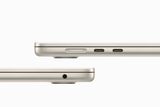 thumbnail: The MacBook Air M2 has a MagSafe charging port, two USB-C ports and a 3.5mm headphone port