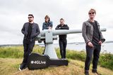 thumbnail: No Repro Fee 20-7-2015 ***Kodaline rock the world from Spike Island *** Picture shows Kodaline after performing an intimate gig for 100 people on Spike Island, off the coast of Cork,which was streamed live on Periscope and Twitter over Vodafone's 4G net