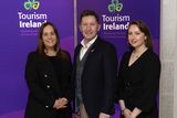 Thumbnails: Aura Barn, Powerscourt Hotel Resort & Spa; Carlo Boersma, MHL Hotel Collection. Sarah Hayes from Tourism Ireland at the launch of Tourism Ireland's 2024 Marketing Plan in Dublin.