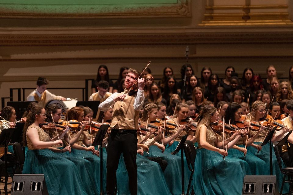 The Cross Border Orchestra of Ireland in Carnegie Hall