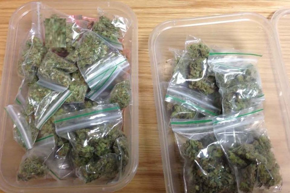 The 'spice boxes...with extra herbs' which was seized by gardai