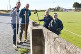 thumbnail: lan Thornton, Colin Corrigan, Paul King and Joe Corcoran at the spring clean in the Geraldines GFC. Photo: Ken Finegan/www.newspics.ie