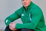 thumbnail: Robbie Henshaw after a press conference