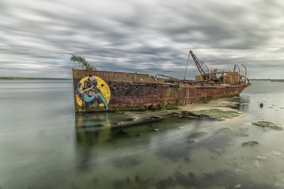 Todor Tilev came second in the Coastal Heritage category for 'Abandoned Ship' which was taken at the Hook Peninsula.