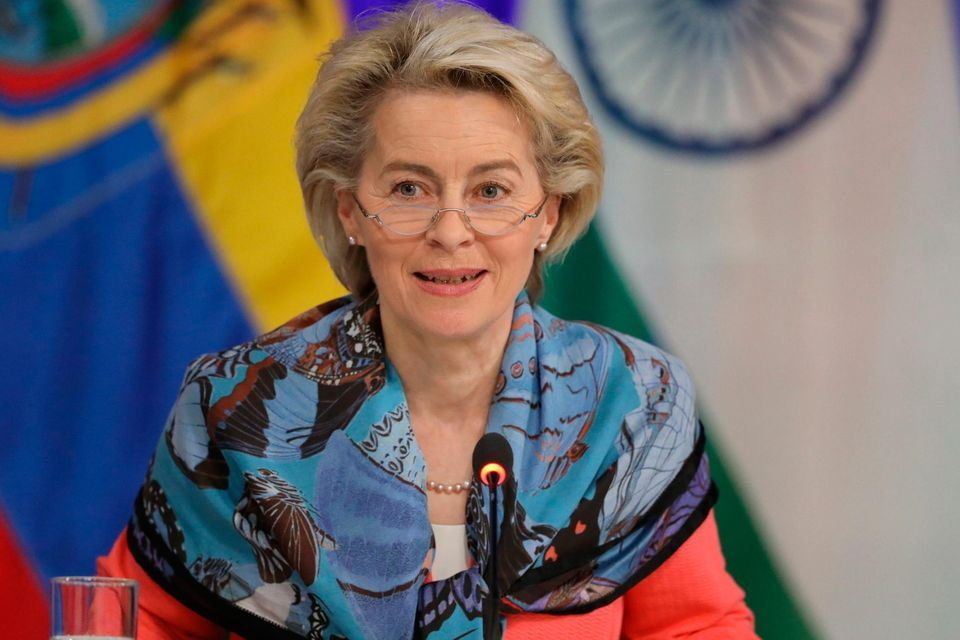 European Commission President Ursula von der Leyen criticised the swathes of cheap Chinese EVs 'flooding' EU markets. Photo: PA