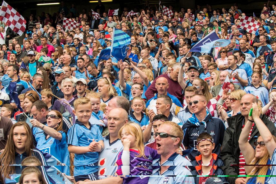 Sisters In Arms..Fans follow the Champions to Croke Park