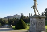 thumbnail: View of Sugar Loaf mountain from the gardens at Powerscourt.