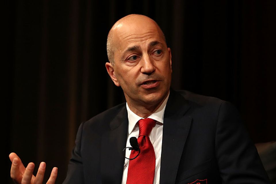 Arsenal FC CEO Ivan Gazidis speaks during  the Western Sydney Wanderers Gold Star Luncheon at The Westin on July 14, 2017 in Sydney, Australia.  (Photo by Ryan Pierse/Getty Images)
