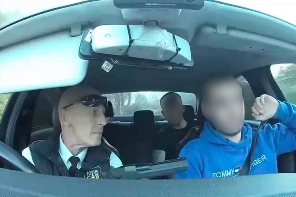 Sacked cabbie Brian Stalford