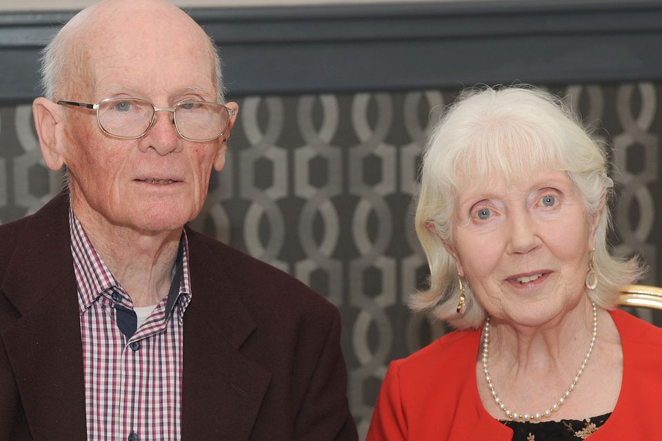 Robert and Vera Browne at the St. Patrick's parish volunteers social night in The Lisdoo. Photo: Aidan Dullaghan/Newspics