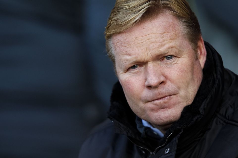 Ronald Koeman liked what he saw from his men against Everton