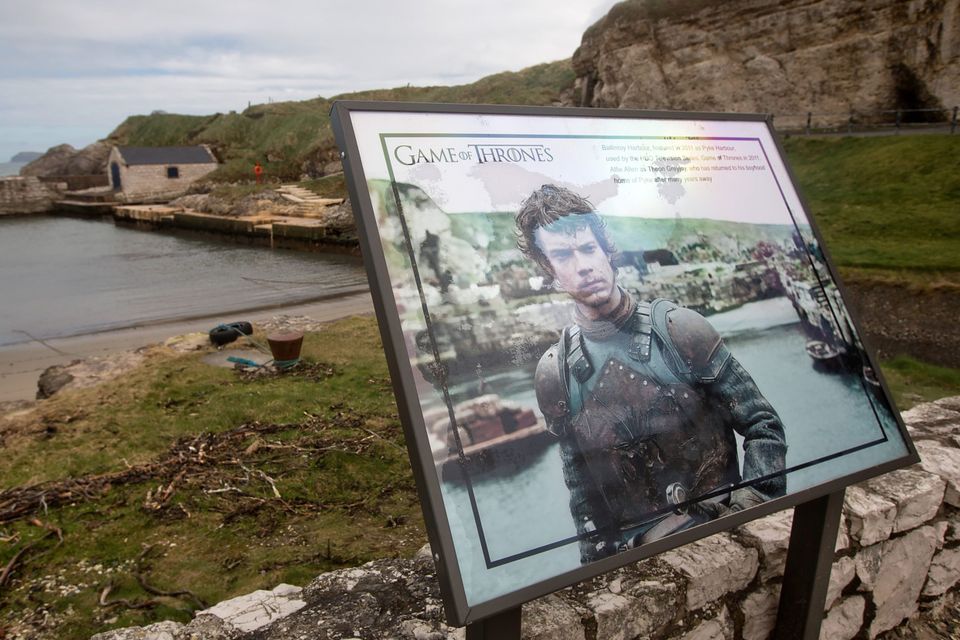 Ballintoy Harbour in Co Antrim featured as the Iron Islands in Game of Thrones