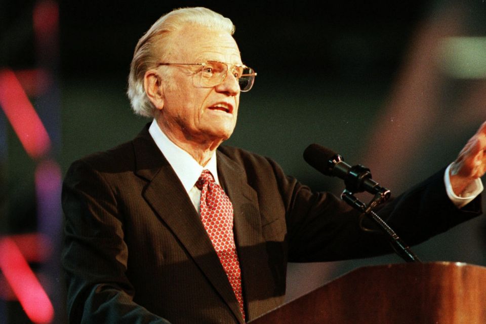 Billy Graham ‘probably preached to more people than any other individual in history’. Photo: AP