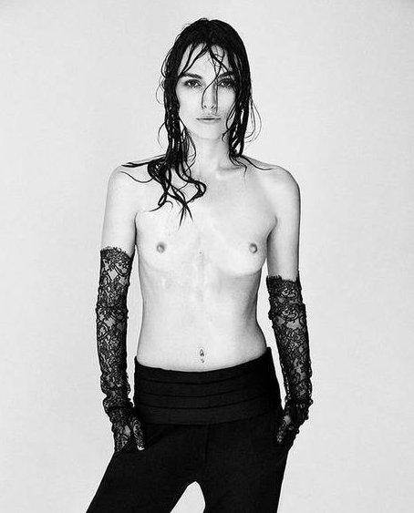 Keira Knightley photographed by Patrick Demarchelier for Interview Magazine’s September issue, themed The Photographer’s issue