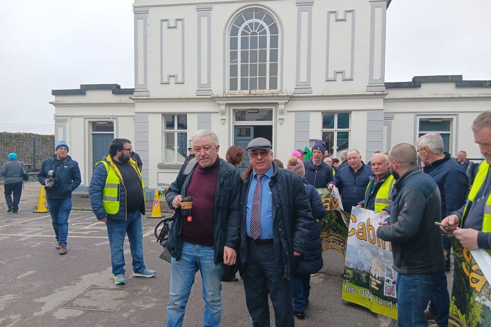 Sean Meehan and Independent TD Mattie McGrath