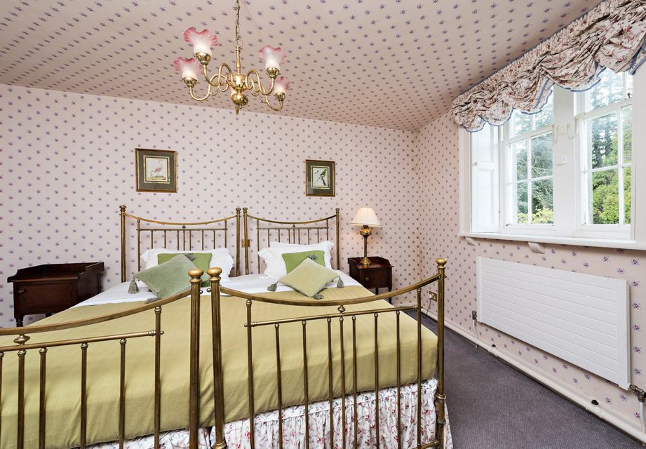 One of the bedrooms in Glendalough House