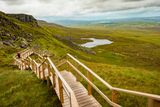 thumbnail: The 'Stairway to Heaven' on Cuilcagh Mountain's Legnabrocky trail. Photo: Deposit