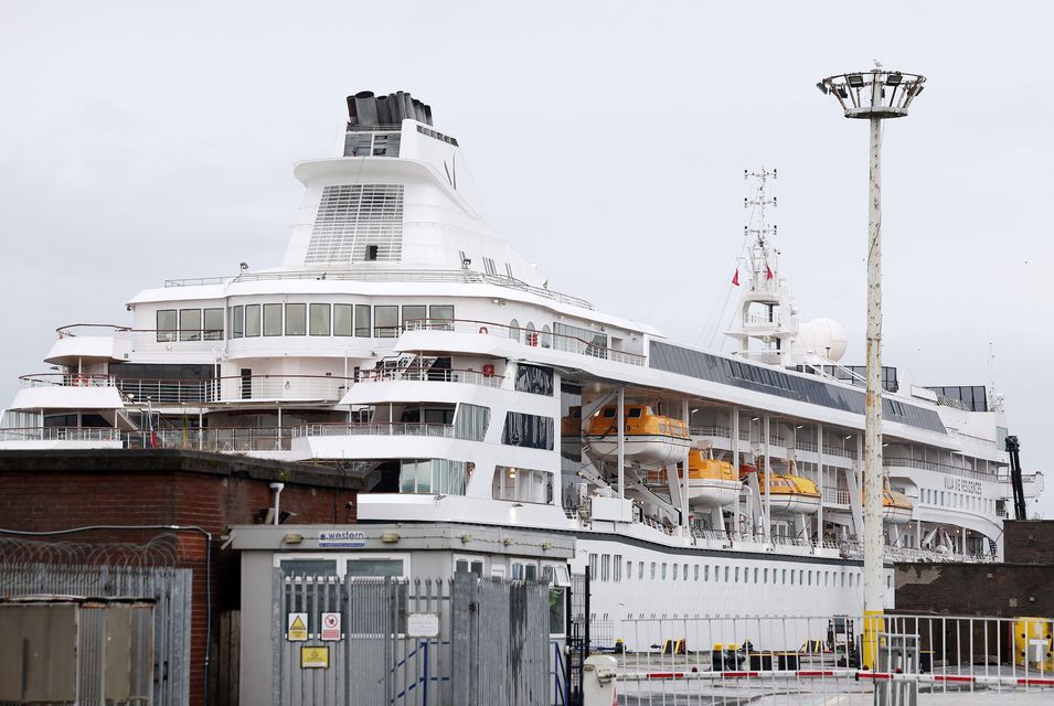 The Villa Vie Residences’ Odyssey docked in Belfast