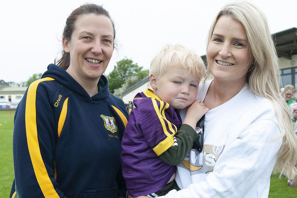 Sandra Burke, Rossa and Karen Doran at the Ger Hendrick All Ireland Week in Buffers Alley GAA Grounds on Saturday. Pic: Jim Campbell