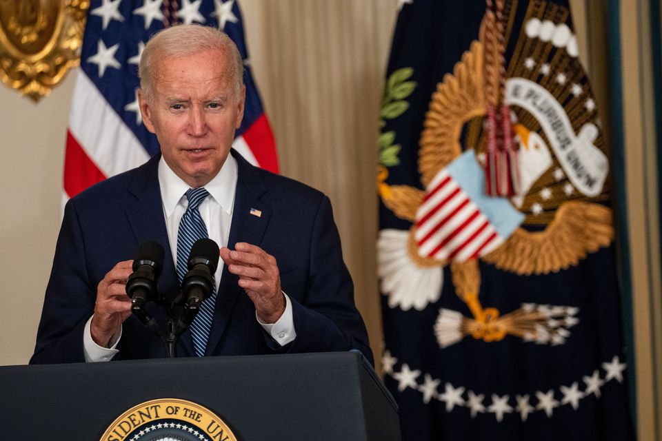 Joe Biden's Inflation Reduction Act has put Europe on the back foot. Photo: Kent Nishimura/Los Angeles Times via Getty Images