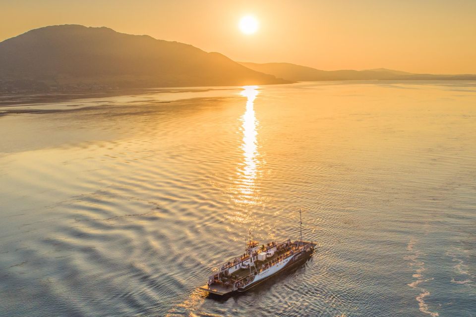 Try a sunset cruise on the Carlingford Lough ferry.