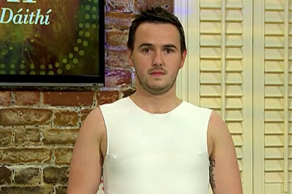 Irish guy has no regrets about modeling male shapewear on daytime TV - even  though he ended up on Gogglebox